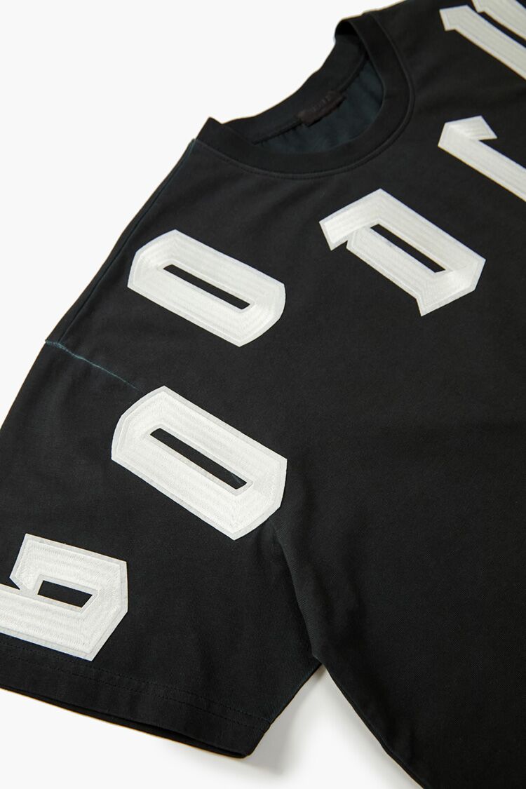 Good Luck Embroidered Applique Tee