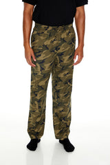 Camo Print Flannel Pajama Pants
