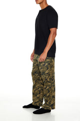 Camo Print Flannel Pajama Pants