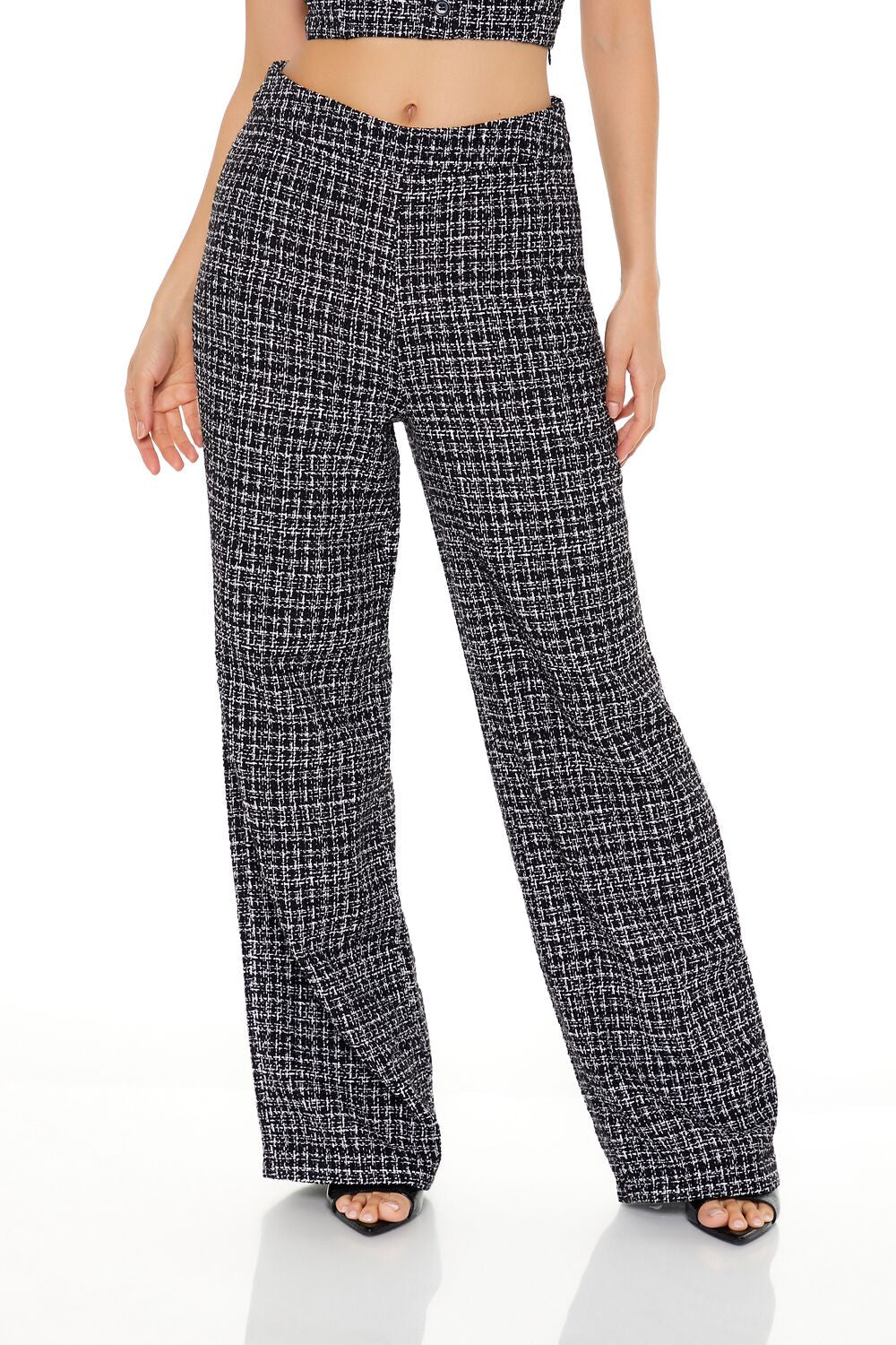 Tweed Tube Top & Pants Set