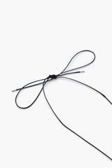Cord Heart Charm Necklace