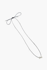 Cord Heart Charm Necklace
