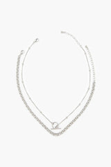 Curb & Ball Chain Necklace Set