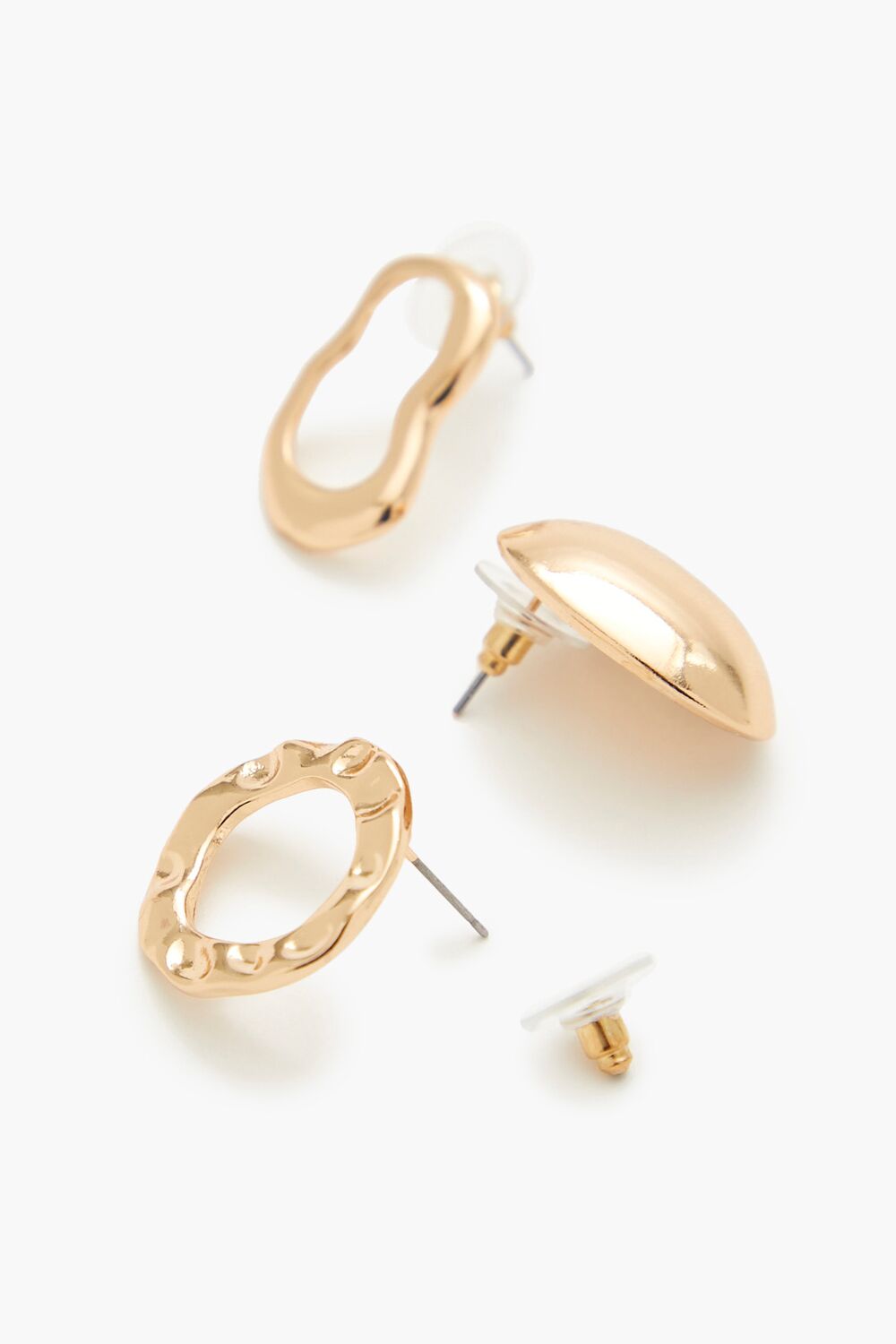 Hoop Drop Earring Set