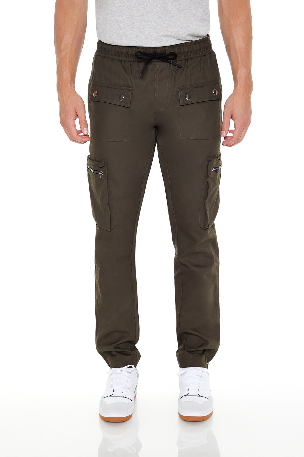Cargo Drawstring Joggers