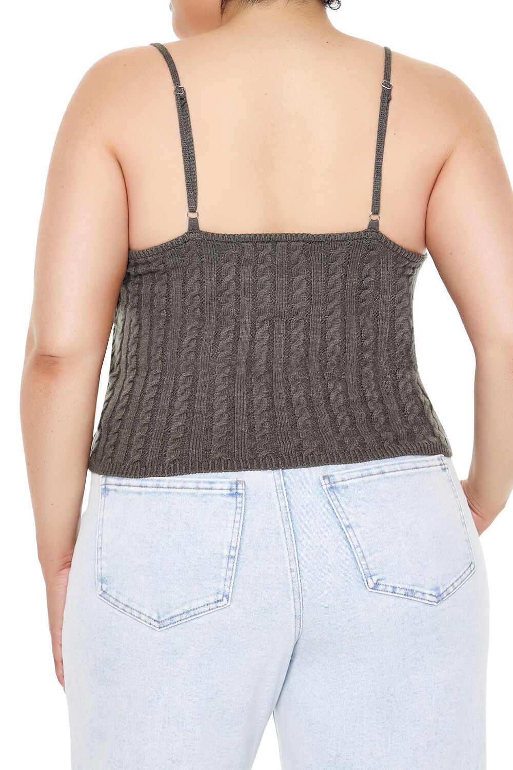 Plus Size Sweater-Knit Cami