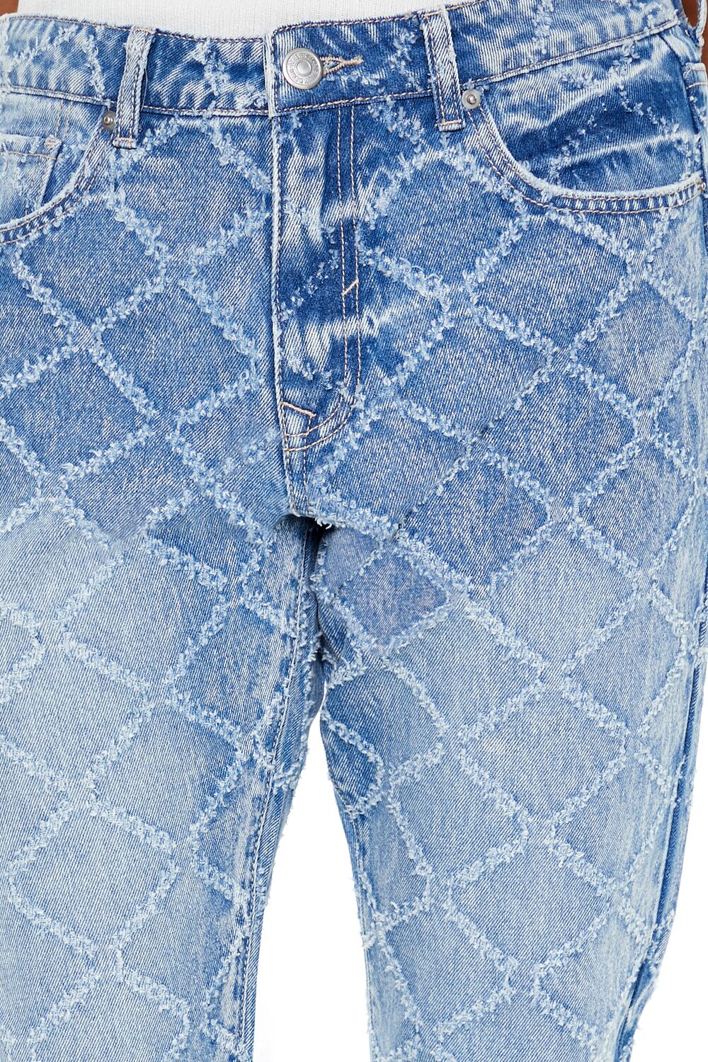 Lattice Slim-Fit Jeans