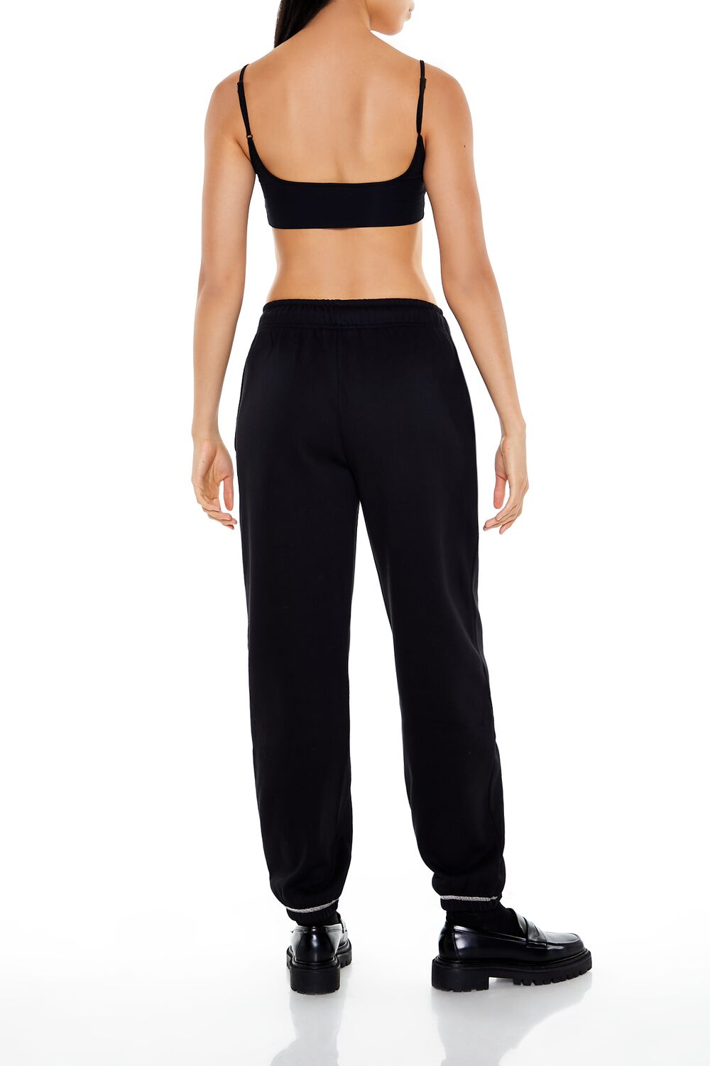 Fleece Skeleton Graphic Joggers
