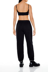 Fleece Skeleton Graphic Joggers