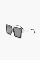 Square Frame Cutout Sunglasses