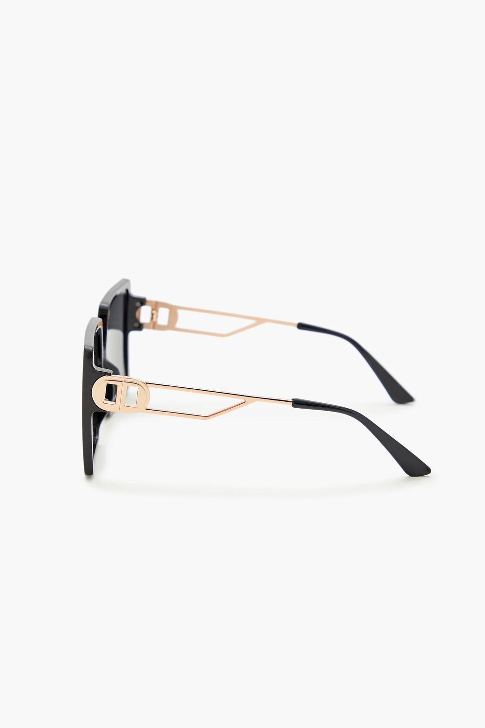 Square Frame Cutout Sunglasses