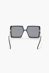 Square Frame Cutout Sunglasses