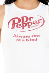 Dr Pepper Graphic Tank Top