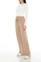 Drawstring Fleece Sweatpants