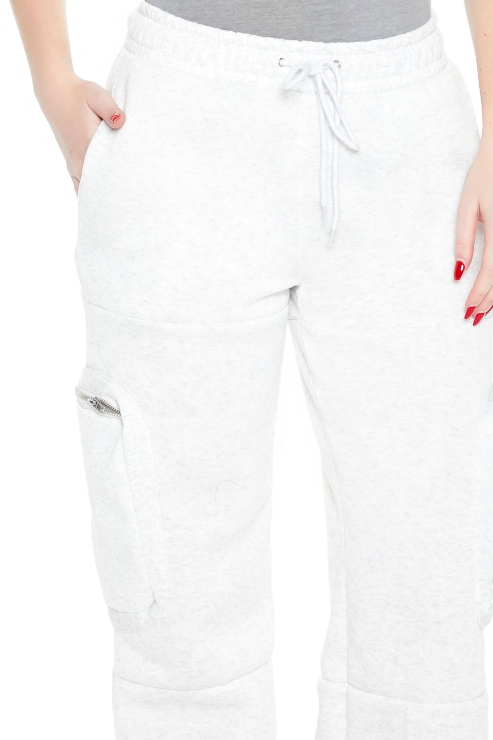 Fleece Toggle Cargo Sweatpants