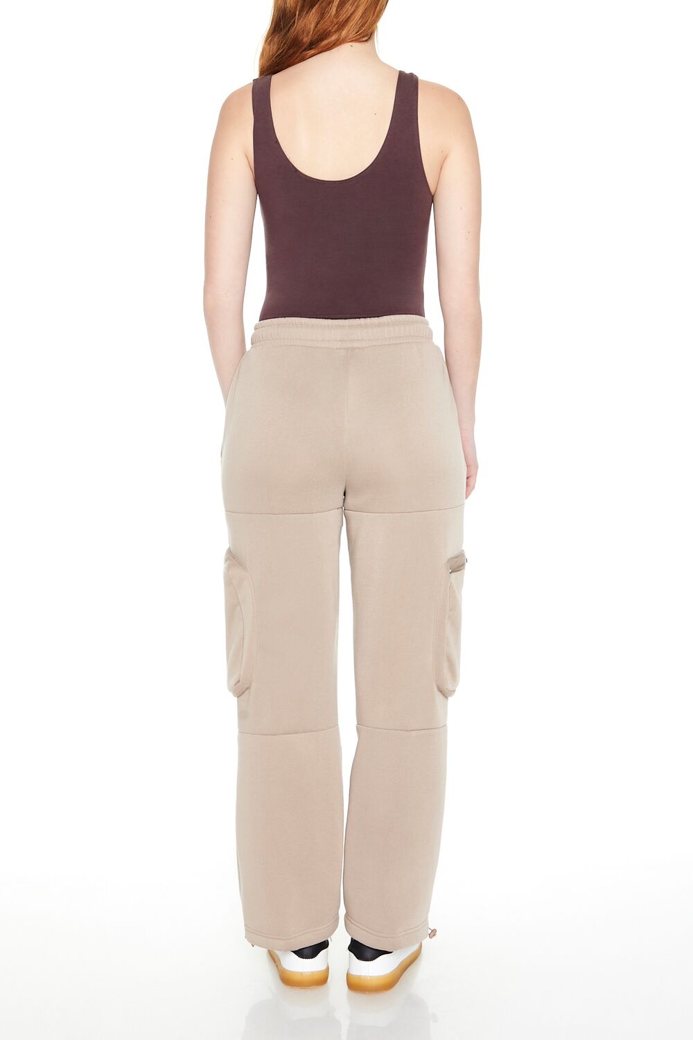 Fleece Toggle Cargo Sweatpants
