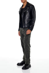 Velvet Wallet Chain Cargo Pants