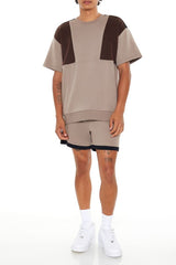 French Terry Colorblock Tee