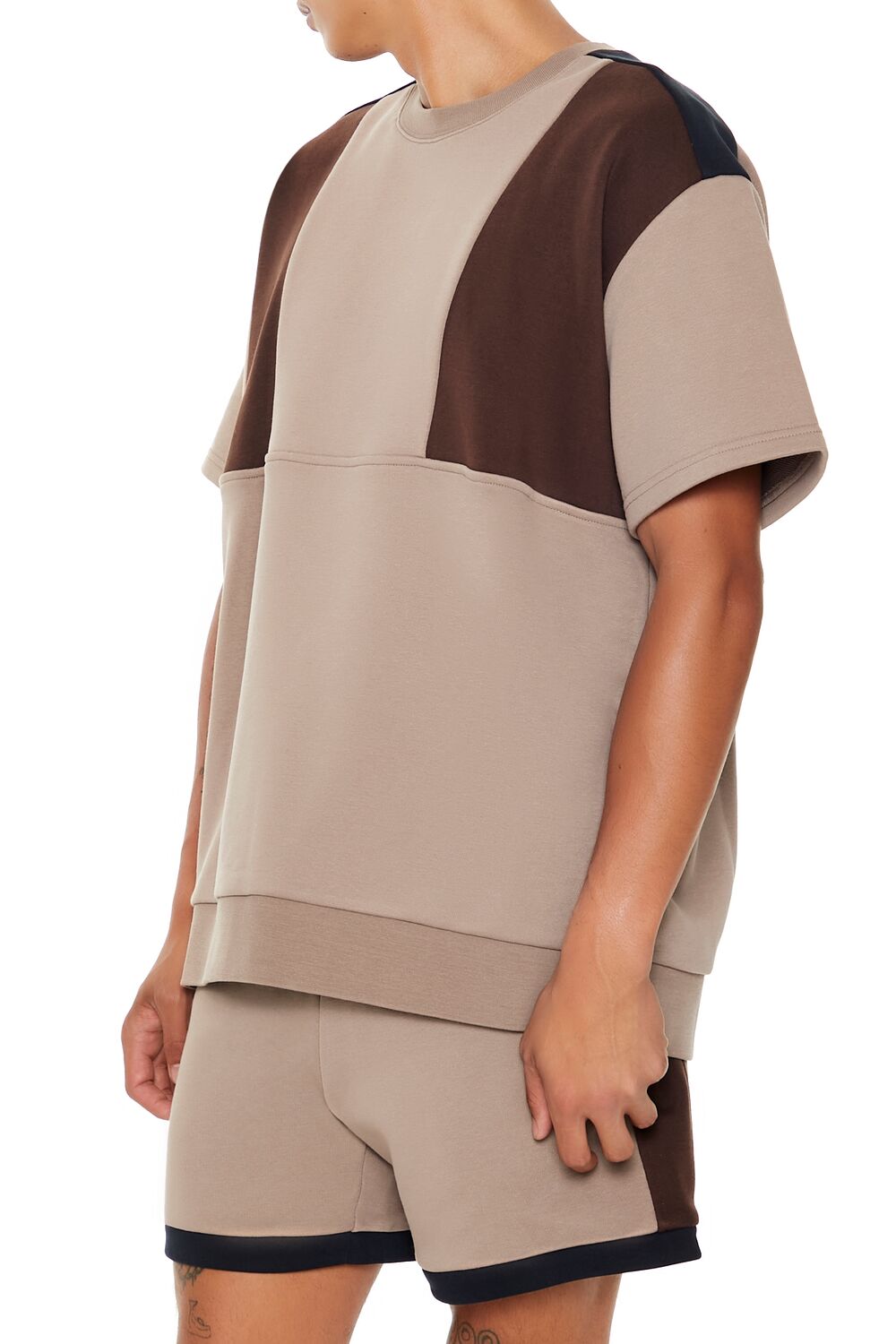 French Terry Colorblock Tee
