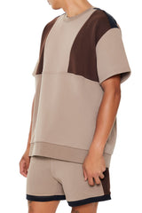 French Terry Colorblock Tee