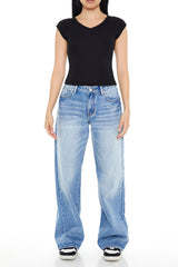 Ribbed Cap-Sleeve Baby Tee
