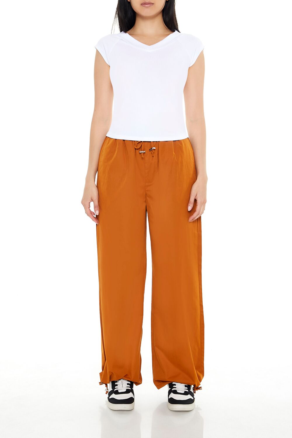 Ribbed Cap-Sleeve Baby Tee