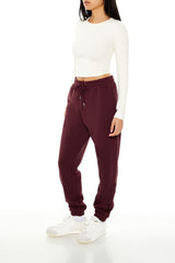 Drawstring Fleece Joggers