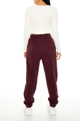 Drawstring Fleece Joggers