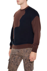 Colorblock Pullover Sweatshirt