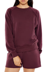 Fleece Raglan Pullover