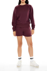 Fleece Raglan Pullover