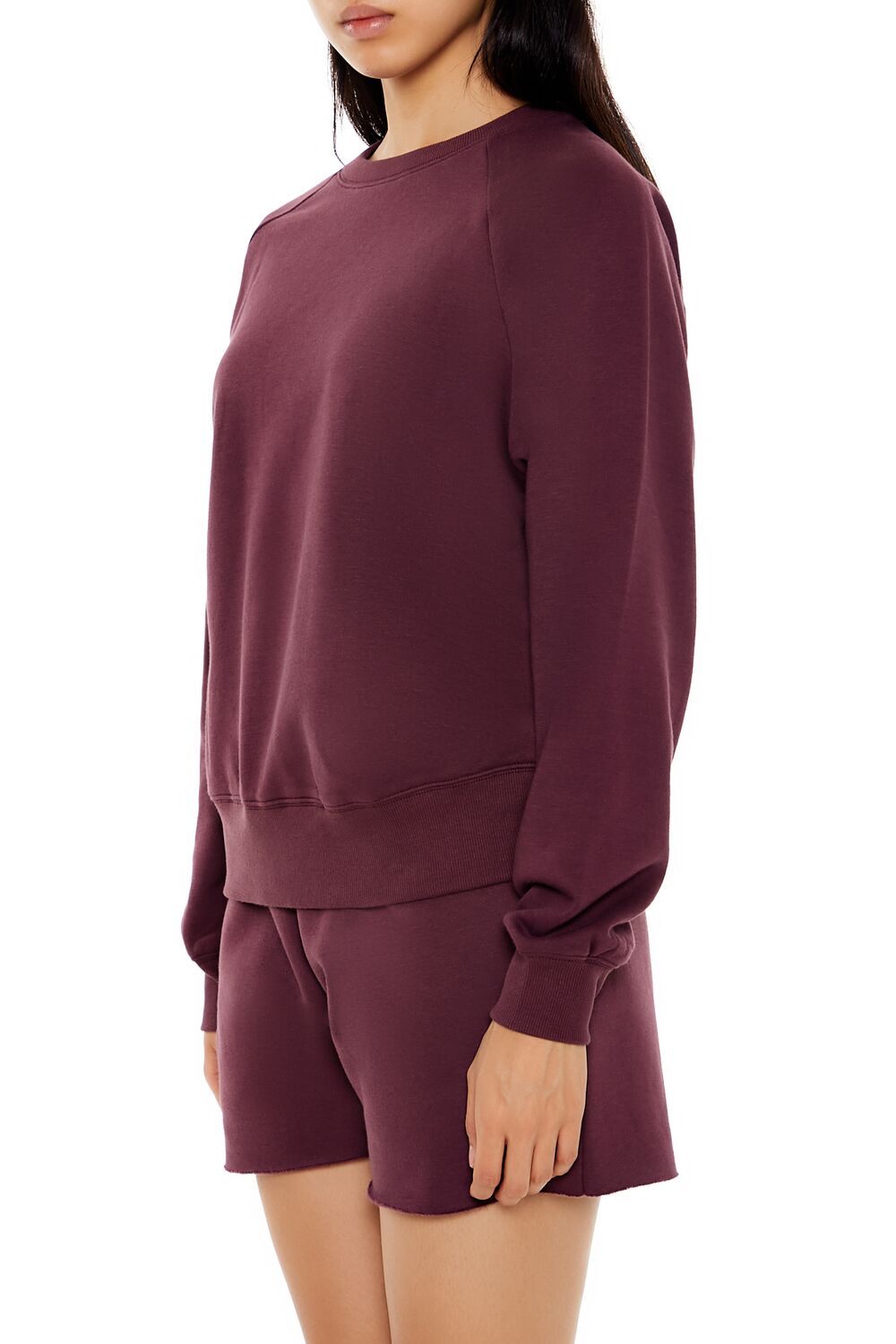 Fleece Raglan Pullover