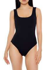 Square-Neck Tank Bodysuit