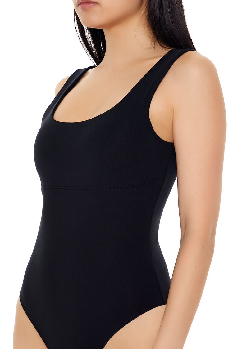 Square-Neck Tank Bodysuit