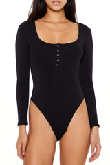 Henley Thong Bodysuit