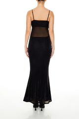 Glitter Knit Mermaid Maxi Skirt