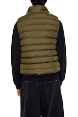Checkered Basketwoven Vest