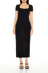 Ribbed T-Shirt Maxi Dress