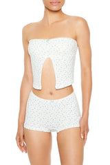 Seamless Floral Shortie Panties