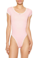 Seamless Rosette Lingerie Bodysuit