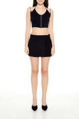 Seamless Halter Cropped Cami
