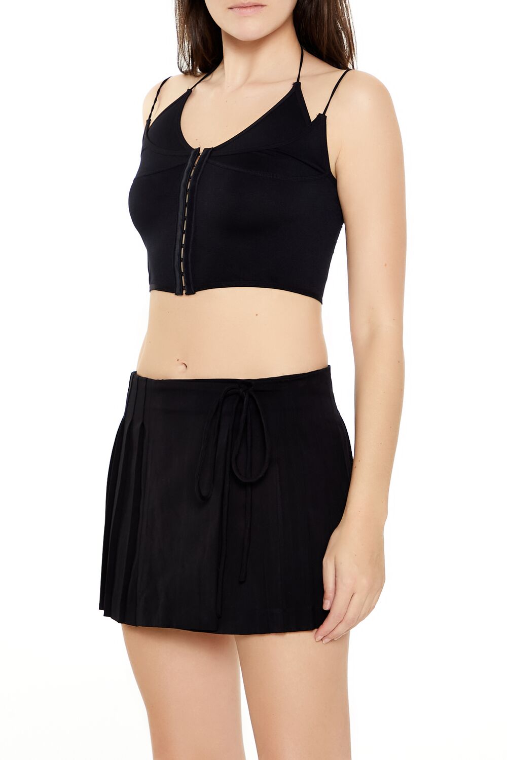 Seamless Halter Cropped Cami