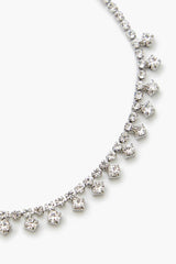 Rhinestone Box Chain Anklet