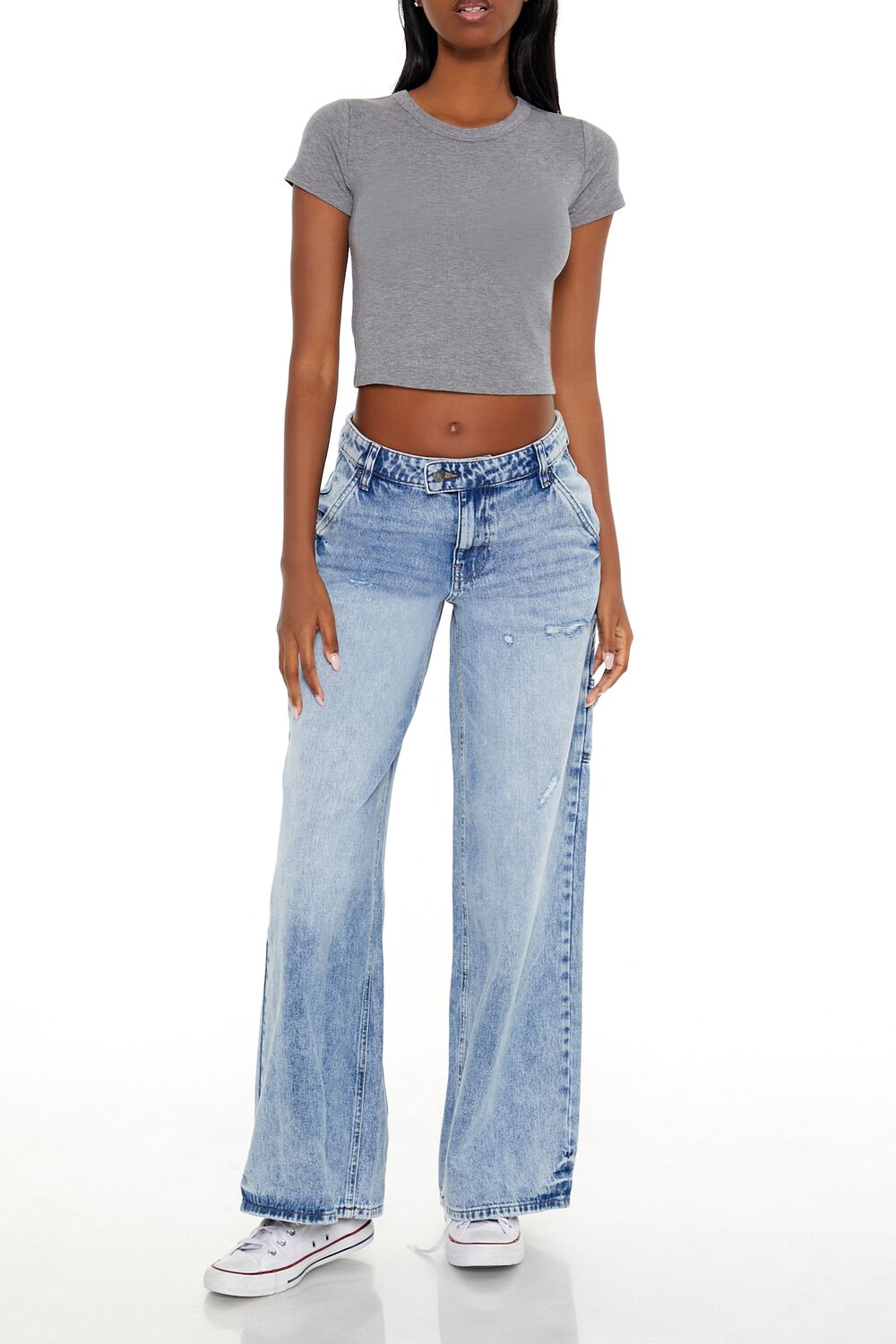 Cropped Crew Tee