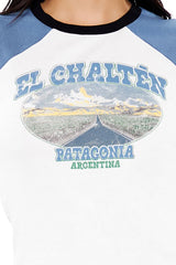 El Chalten Raglan Baby Tee