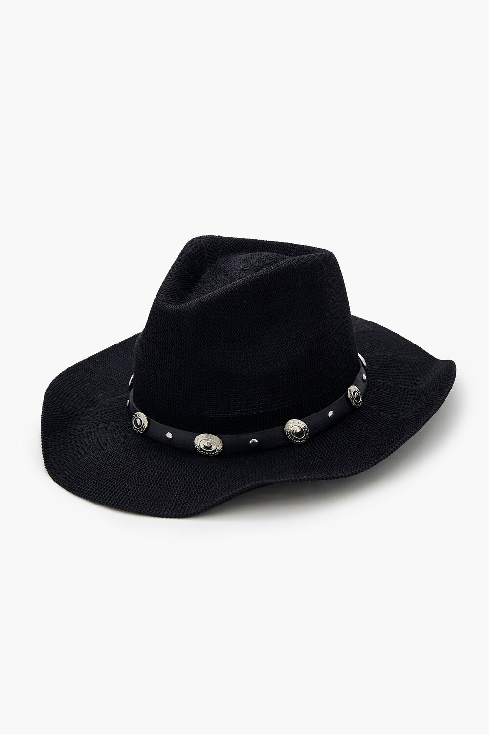 Studded Straw Cowboy Hat