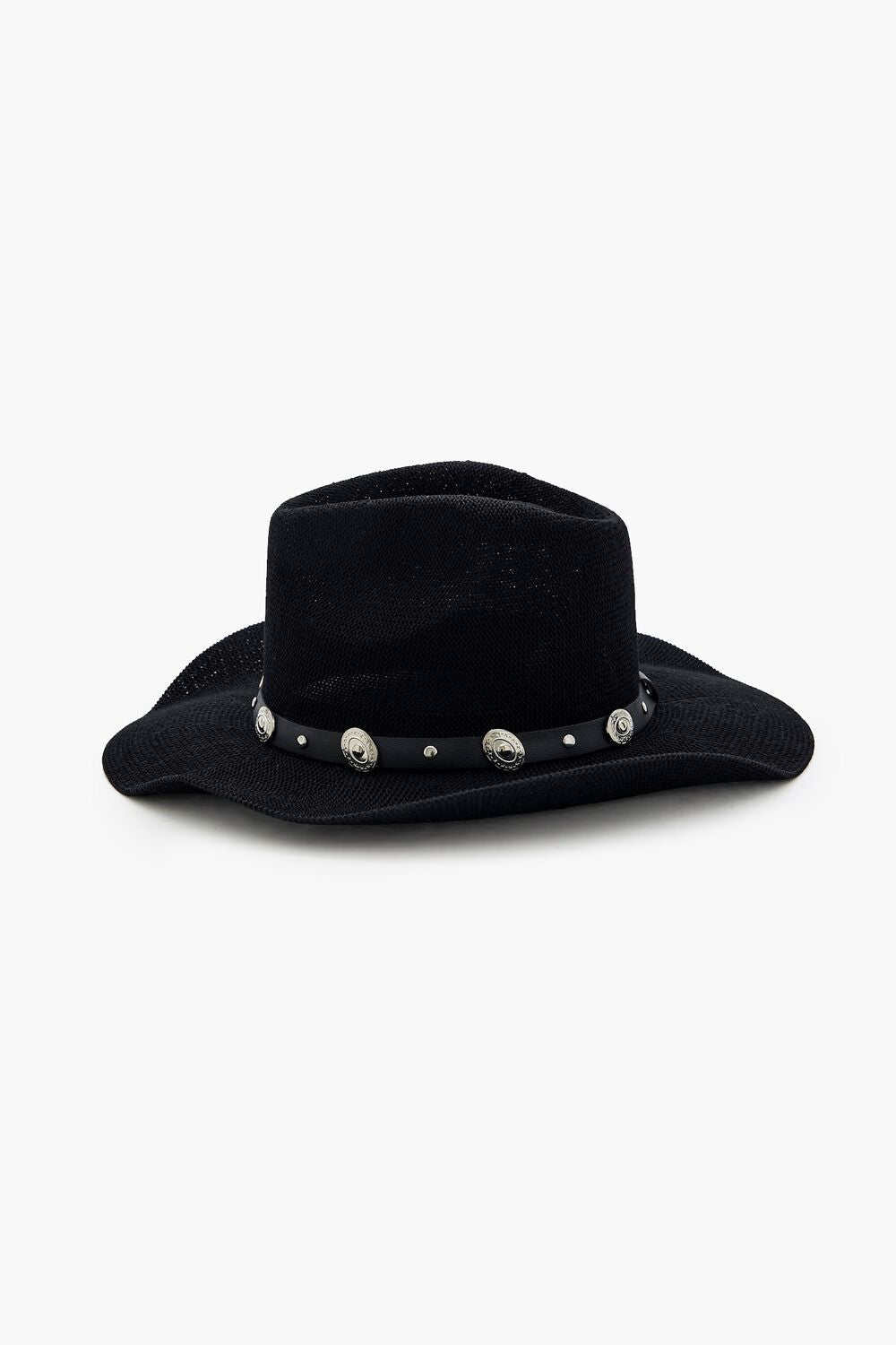 Studded Straw Cowboy Hat