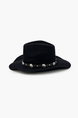 Studded Straw Cowboy Hat