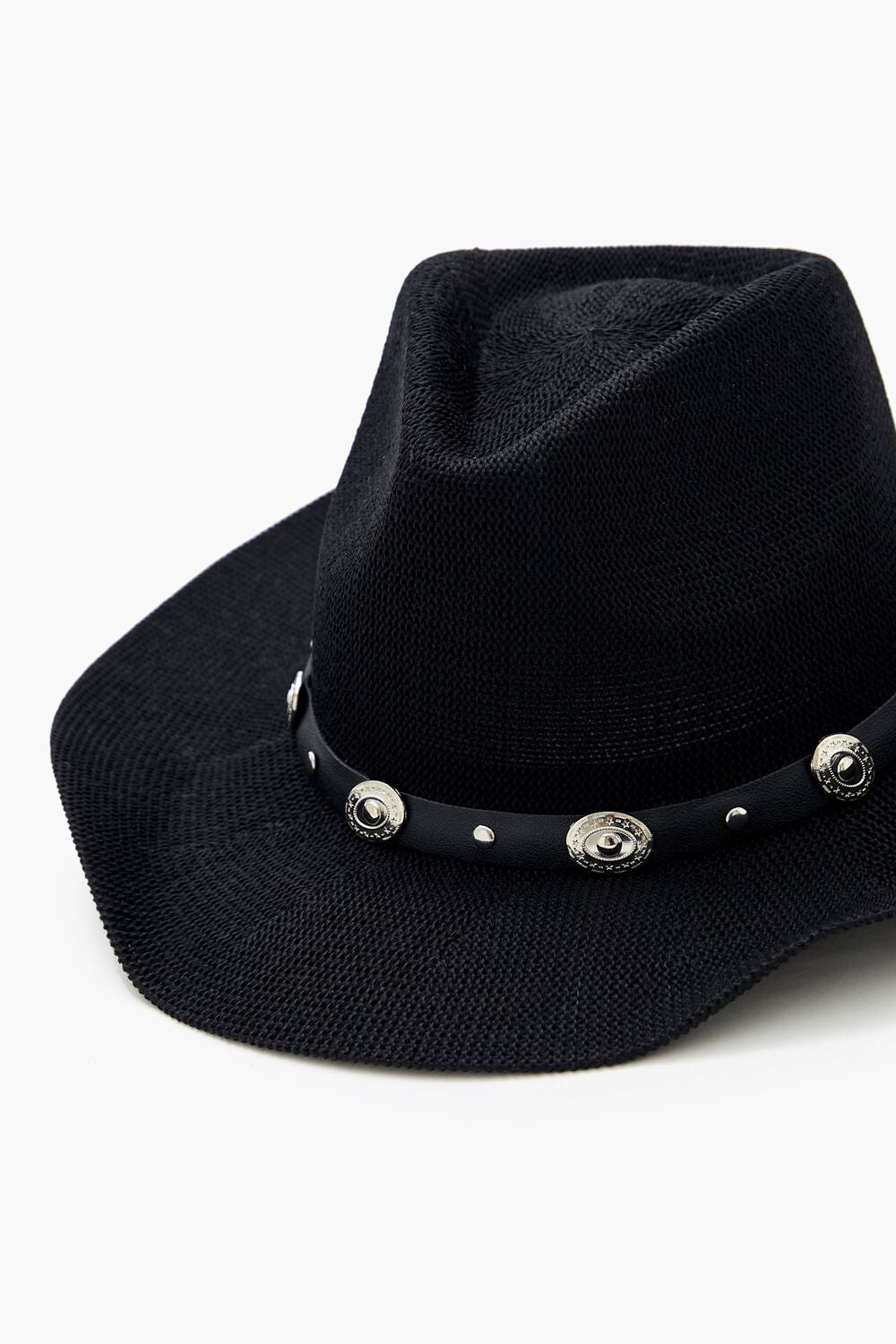 Studded Straw Cowboy Hat