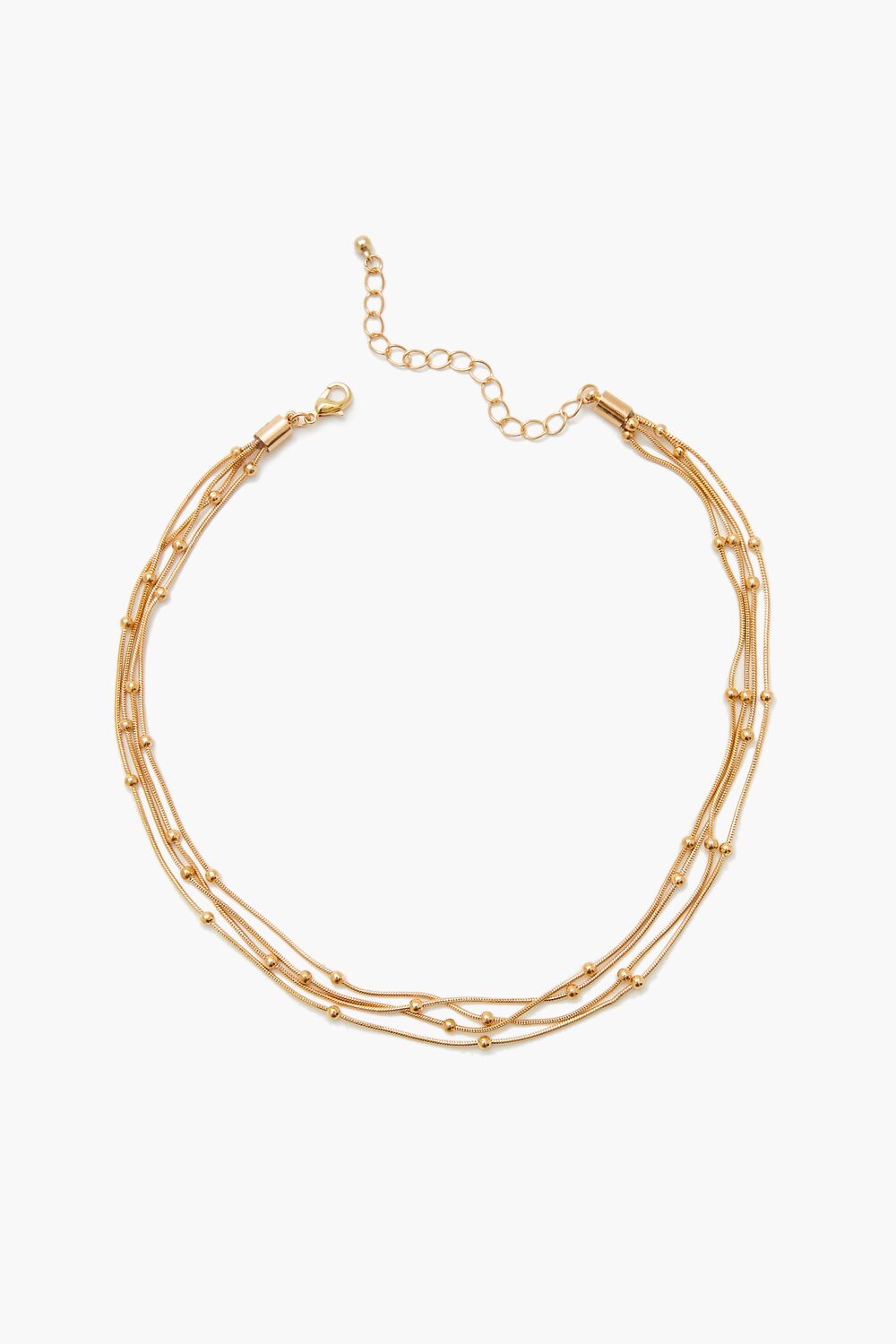 Layered Ball Chain Necklace